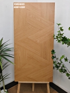 Wood grain porcelain tiles YM61045