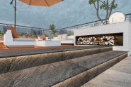 Porcelain ​​Custom size stone steps TBS84A01