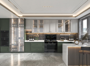 KC14-L03 Solid Wood Cabinets