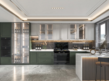 KC14-L03 Solid Wood Cabinets
