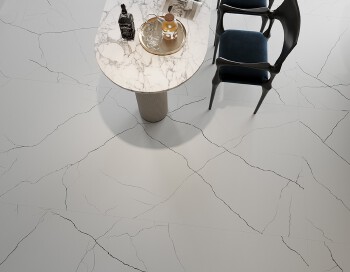 HM89R 1200*2700mm Marble-like tiles, Baikal White