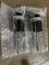 Round Tube Post Fence Panels with Frameless Glass Railing Outdoor Black for Apartment Use