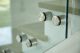Round Tube Post Fence Panels with Frameless Glass Railing Outdoor Black for Apartment Use