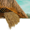 PE Synthetic Palmex Thatch Roof Tiles Waterproof and Fireproof Plastic Building Materials for Hotel Application