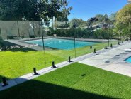 Modern 2205 Stainless Steel Black Spigot for Villas Glass Railing Balustrades