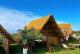 Traditional PVC Artificial Palm Thatch Rolls for Outdoor Use for Tiki Bar Hut Roof Garden Patio Umbrella Party Fence Duck Boat