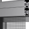 Broken bridge casement window