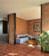 red cylinder brick