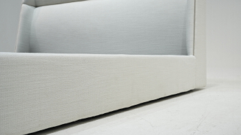 Handcrafted Saddle-Leather King Bed: Bespoke for Residential & Commercial Spaces 2025721-4