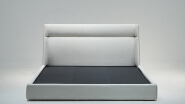 Handcrafted Saddle-Leather King Bed: Bespoke for Residential & Commercial Spaces 2025721-4