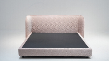 Customizable Handmade Saddle-Hide Bed | Contract-Grade for Commercial/Residential Use 2025721-3