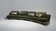 Customizable Genuine Leather Multi-Seater Sofa 2025721-6