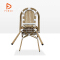 All Weather Aluminum Wicker Furniture Outdoor Patio Garden Balcony Cafe Traditional Hotel Park French Wicker Bistro Chairs