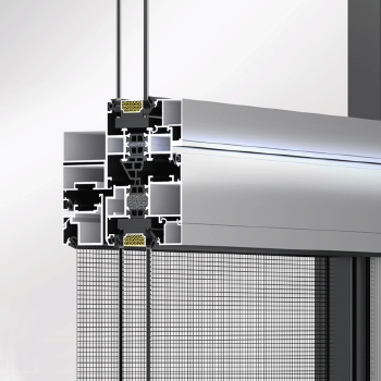 Low-E aluminum alloy casement window