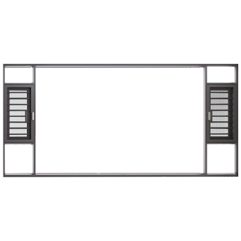  aluminum alloy casement window