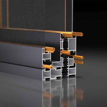 Double-layer Insulating Glass Broken bridge aluminum alloy casement window