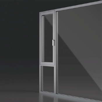 Low-E aluminum alloy casement window