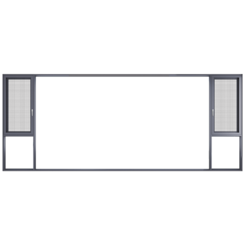 Double-layer Insulating Glass Broken bridge aluminum alloy casement window
