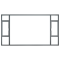 Broken bridge aluminum alloy casement window