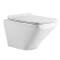 Bathroom wall hung toilet, Washdown wall hung toilet,Rimless wall hung toilet H8870
