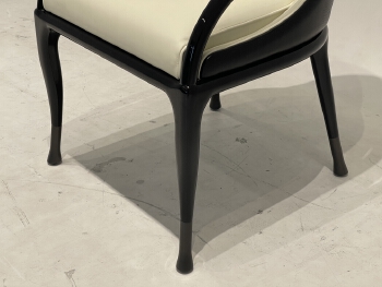 Beech Solid Wood Genuine Leather Dining Chair