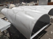 BLS curved aluminum veneer 