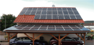 Roof photovoltaic support system