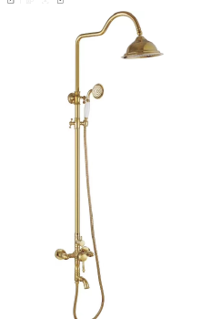 high quality shower room golden shower sets taps accessires
