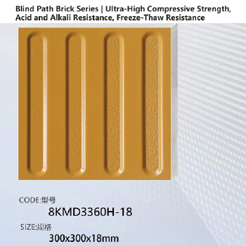 Factory Direct Sale Non-slip tactile flooring-8KMD3360H-18