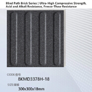Factory Direct Sale Pedestrian tactile indicators-8KMD3378H-18