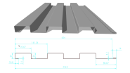 YX24-70.67-425Metal external wall Great Wall panel