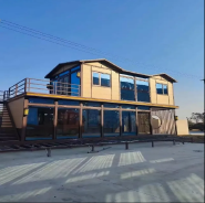 Spacious Modern Prefab Heavy Steel Structure Villa for Suburban Family Life