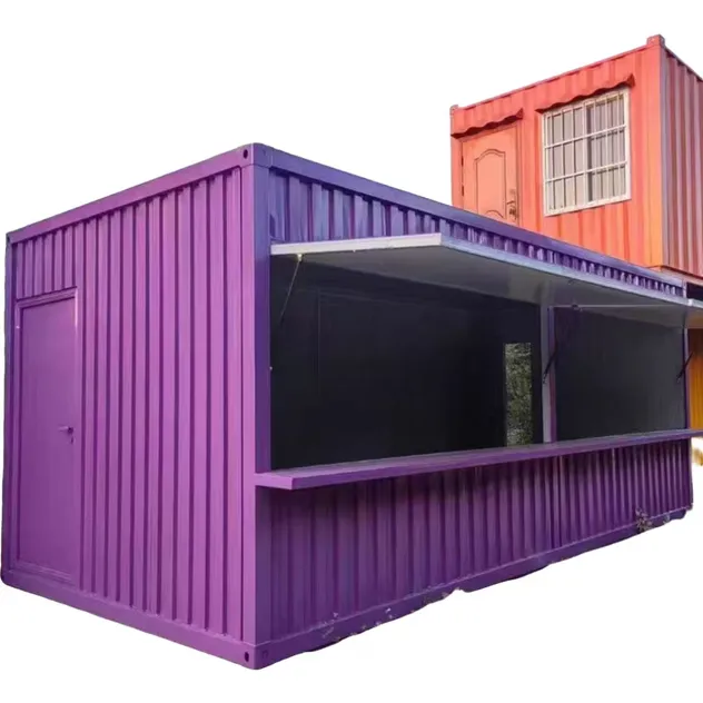 Steel Structure Prefabricated Container Houses for Accommodation and Office Use