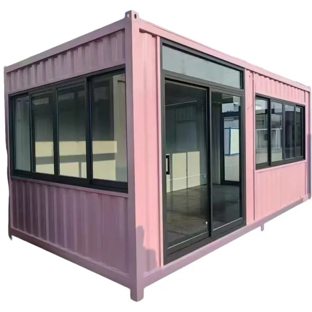 Steel Structure Prefabricated Container Houses for Accommodation and Office Use