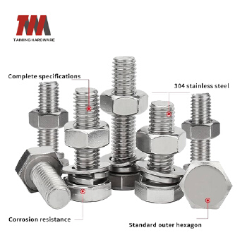 Hex combination screw