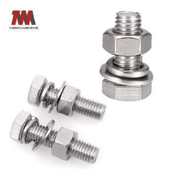 Hex combination screw