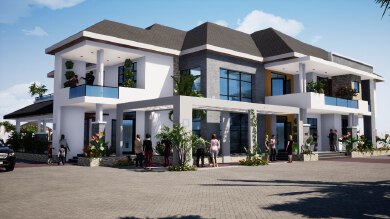 Unique and modern style Villa/Duplex