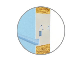 Rock wool sandwich panel