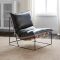 Single-Seat Luxury Minimalist Modern Reclining Sofa Chair - Suitable for Small Spaces, Balconies, Living Rooms & Bedrooms | Simple Leisure Recliner