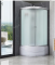 Sanitary Bathroom 5mm Tempered Glass Cubicle Sliding Room Shower Cabin