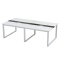 (AS-A2654M-2412) Sleek Minimalist Office Desk for Small Spaces and Home Use