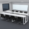 (AS-A2652M-2612) Modern Office Desk with Ergonomic Design for Work
