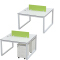 (AS-A2654-1212) Modern Ergonomic Office Desk with Spacious Work Surface