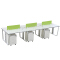 (AS-A2652-3612) Stylish Office Furniture Desk with Storage Solutions for Professionals