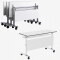 (AS-A2689-1204) Ergonomic Training Furniture Desk for Collaborative Learning Environments