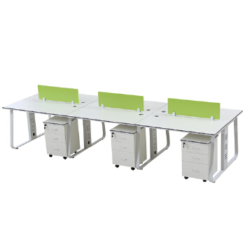 (AS-A2651-3612) Modern Ergonomic Staff Office Desk for Employee Productivity