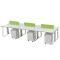 (AS-A2651-3612) Modern Ergonomic Staff Office Desk for Employee Productivity
