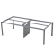 (AS-A2653M-2412) Stylish Corporate Staff Desk for Home and Office Use