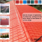 Synthetic spanish roof tile