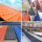 Synthetic spanish roof tile